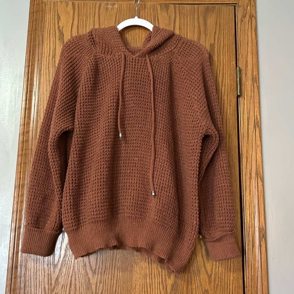 Beautiful crochet hoodie from SHEIN